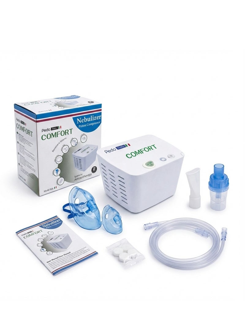 Pedo Comfort Italy Nebulizer – Therapeutic Steam Inhalation with a 2-Year Warranty - Image 2